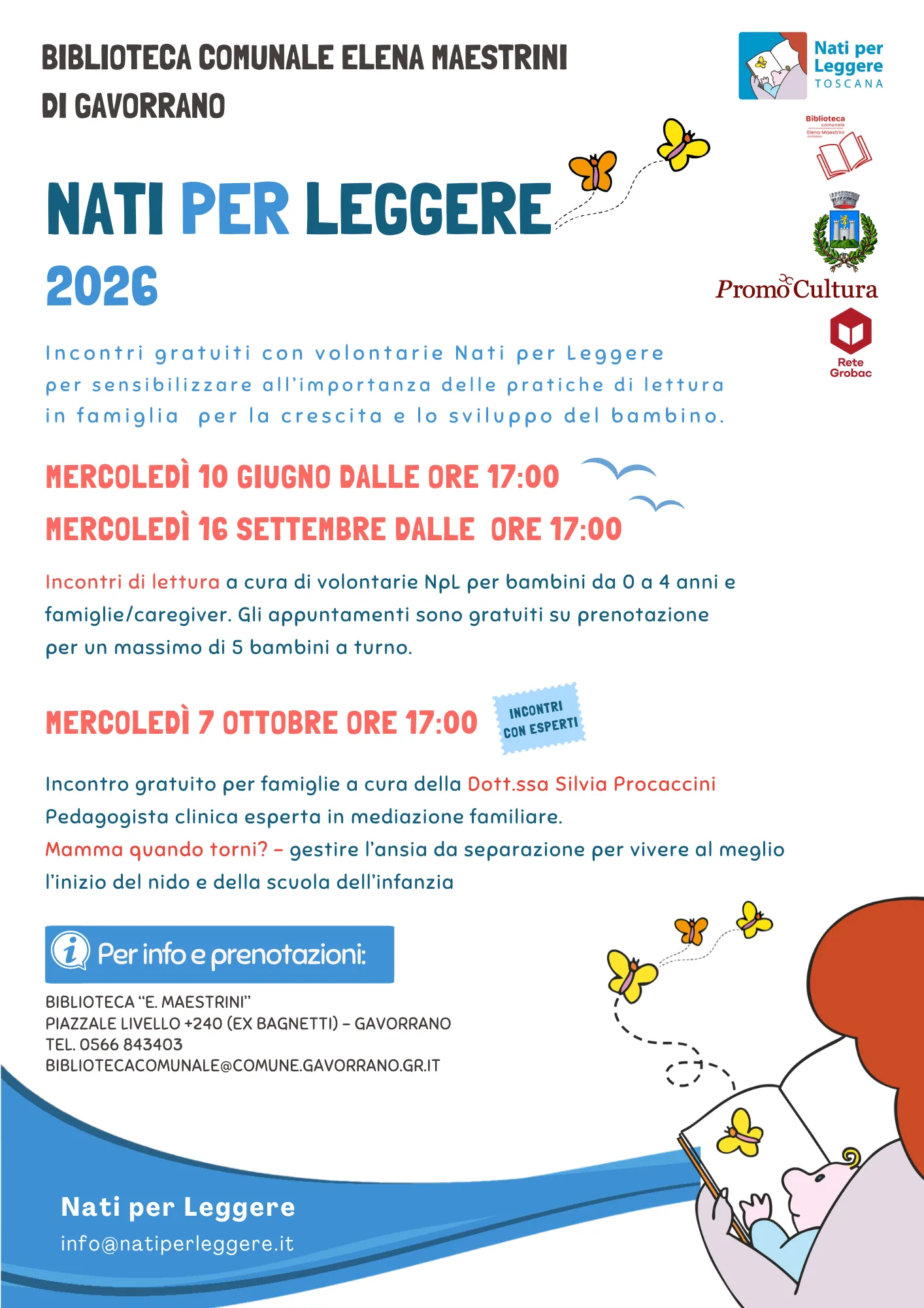 Nati per Leggere giugno ottobre
