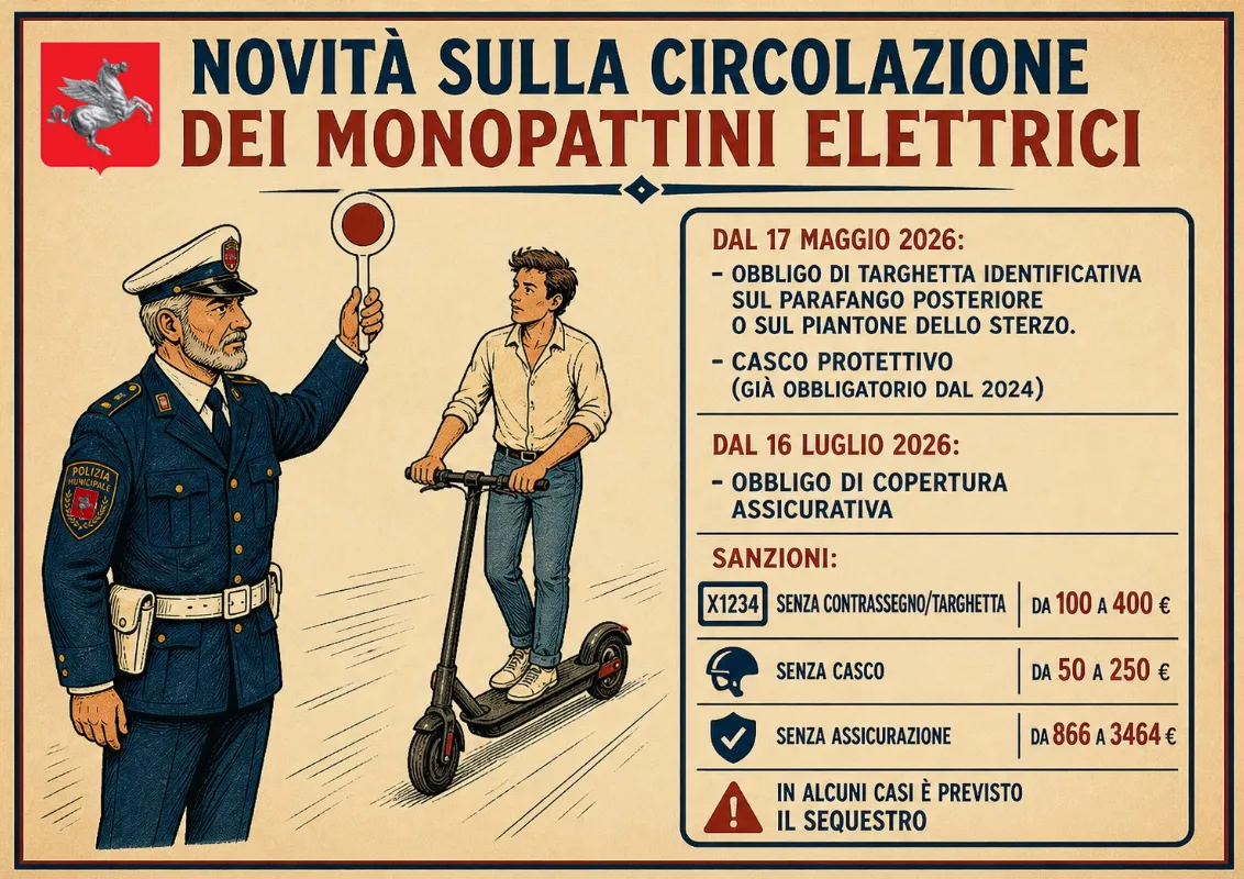Novità sui monopattini elettrici